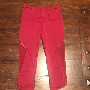 Lululemon Mesh Crops
